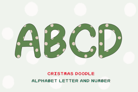 Christmas Doodle Alphabet Letter 10: A Review of Illustrations for Local Branding