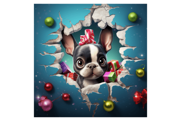 Christmas French Bulldog Broken Wall 5: A Crafter's Review