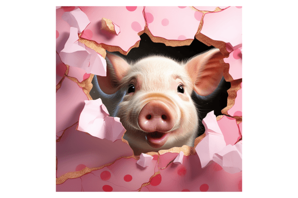 Christmas Pig Broken Wall 2 Review: A Fresh Illustrations Asset for Sellers