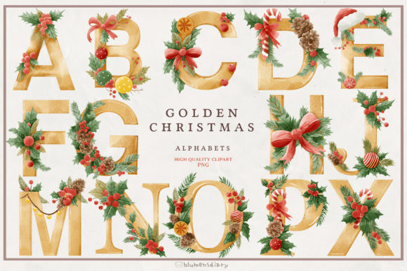 Golden Christmas Alphabets: A Designer's Real-World Review