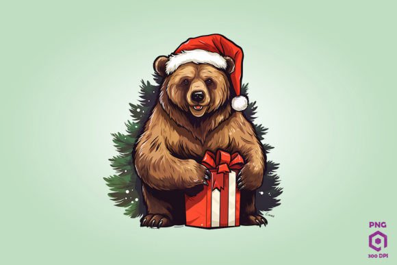 Grizzly Bear with Christmas Gifts: A Designer's Review