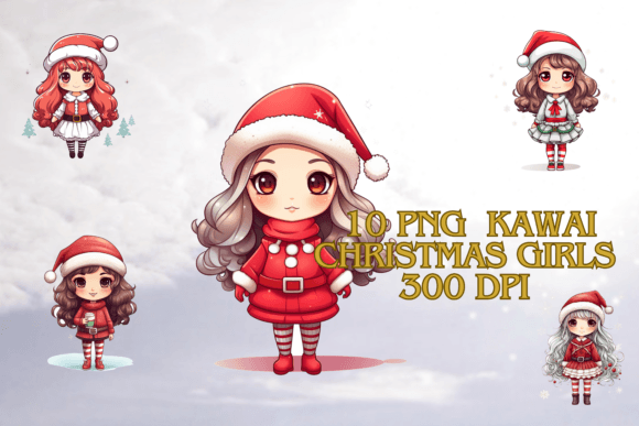Kawai Christmas Girls Review: A Fresh Take on Seasonal Illustrations